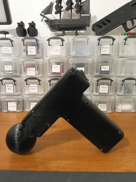 Súng Massage cầm tay in 3D - Image 1