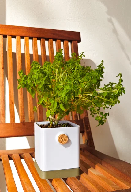 Cork Planter - Chậu cây in 3D độc đáo kèm khay thấm hút và bảng ghi chú - Image 6