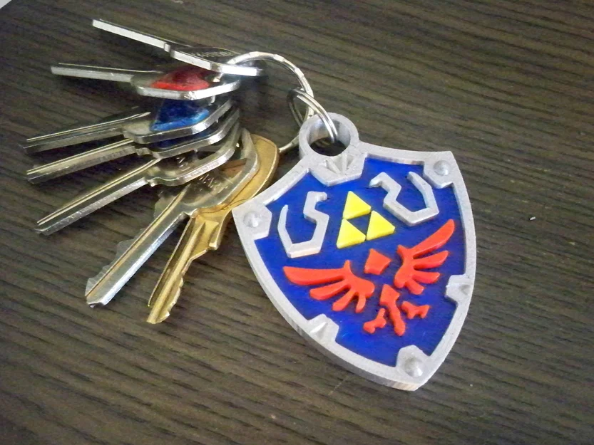 Móc khóa Hylian Shield - Image 1