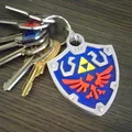 Móc khóa Hylian Shield - Thumbnail 1