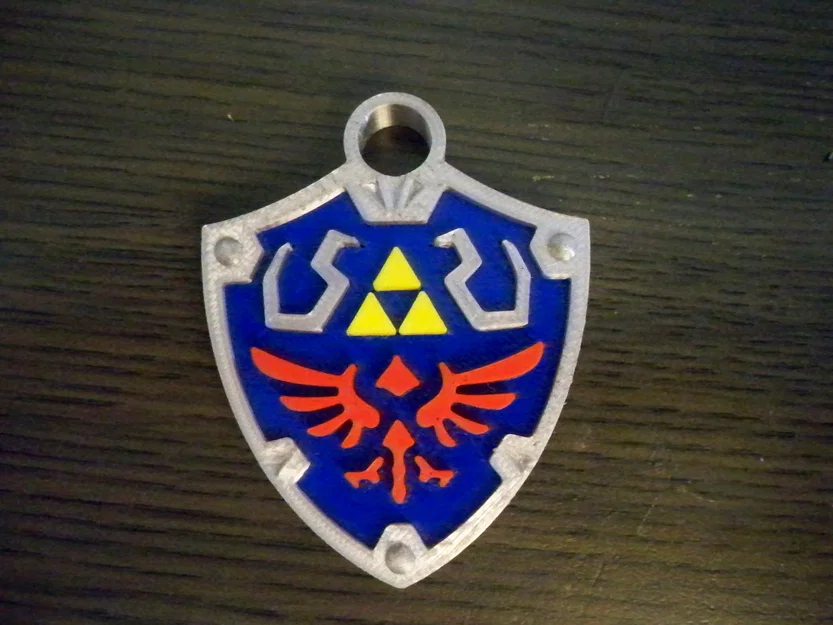 Móc khóa Hylian Shield - Image 2