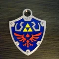 Móc khóa Hylian Shield - Thumbnail 2