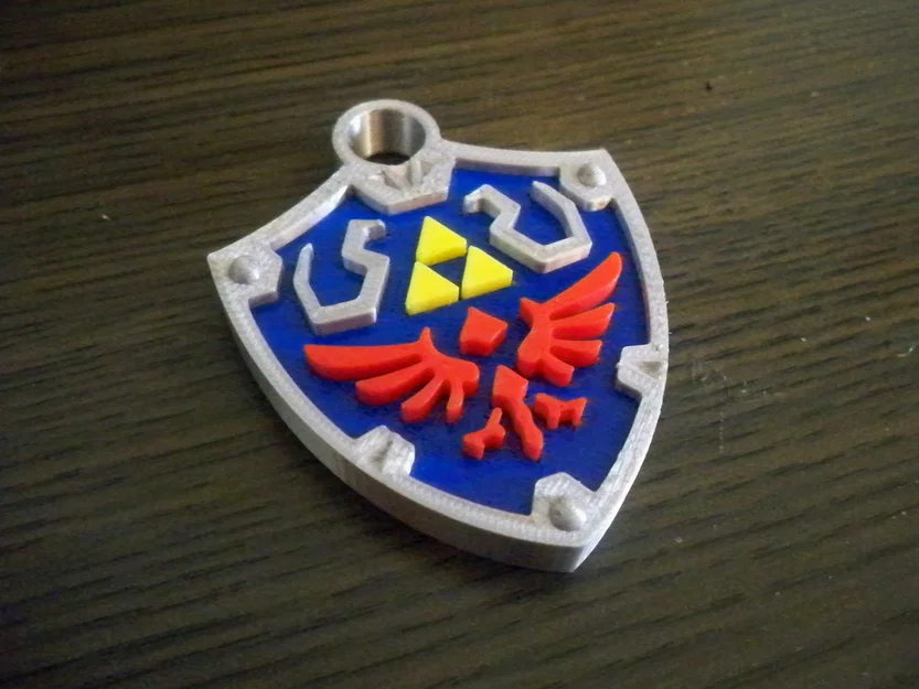 Móc khóa Hylian Shield - Image 3