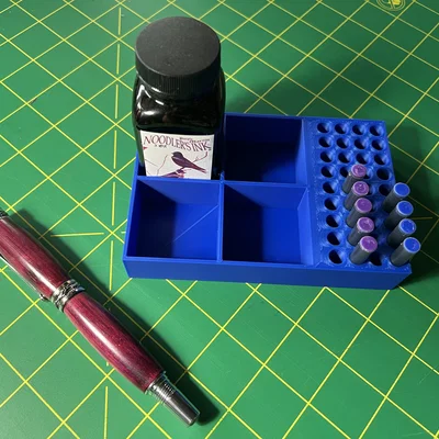 Khay đựng mực và ống mực Fountain Pen (Fountain Pen Ink Holder)