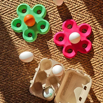 Egg Flower - Khay đựng trứng hình bông hoa xinh xắn