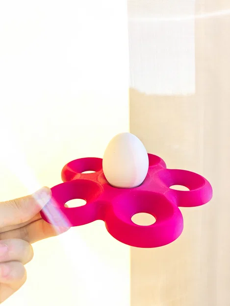 Egg Flower - Khay đựng trứng hình bông hoa xinh xắn - Image 3