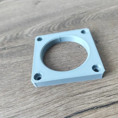 Tấm đế gắn linh kiện vuông 80x80mm - Thiết kế cơ khí chính xác