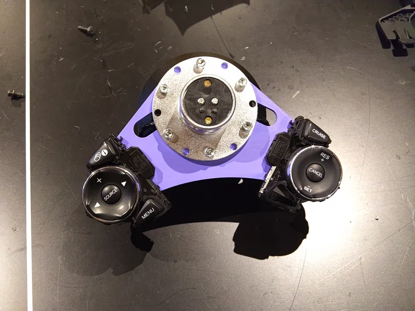 Tấm plate dời nút bấm cho vô lăng Honda Civic đời 9 (9th Gen) - Image 4