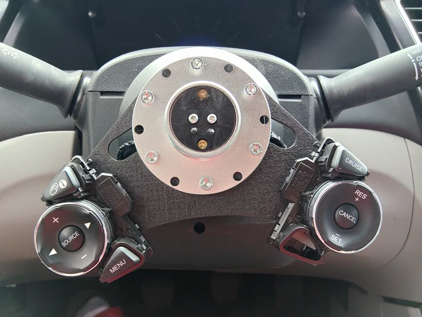 Tấm plate dời nút bấm cho vô lăng Honda Civic đời 9 (9th Gen) - Image 6