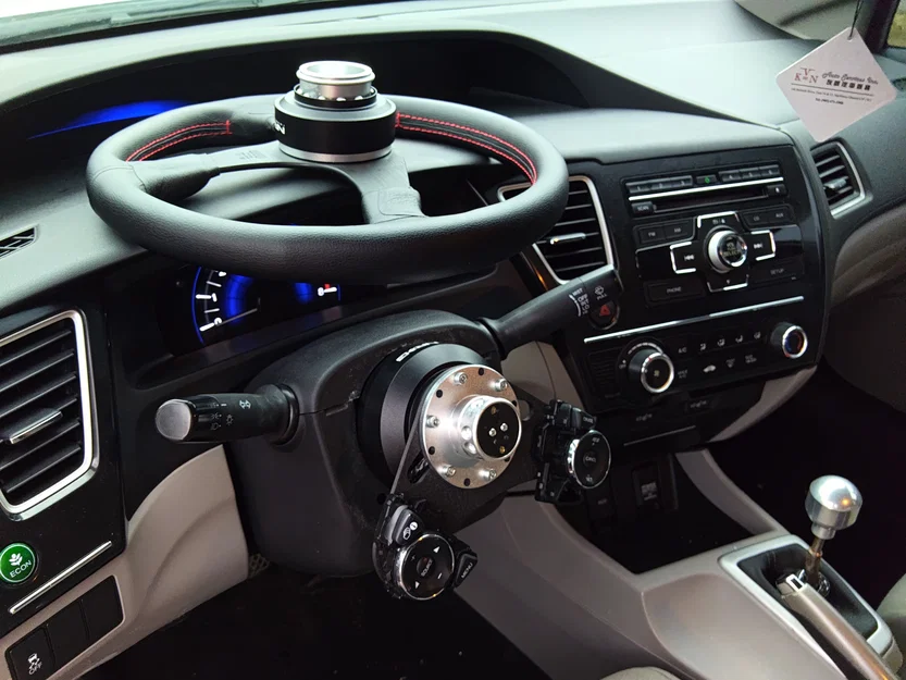 Tấm plate dời nút bấm cho vô lăng Honda Civic đời 9 (9th Gen) - Image 8