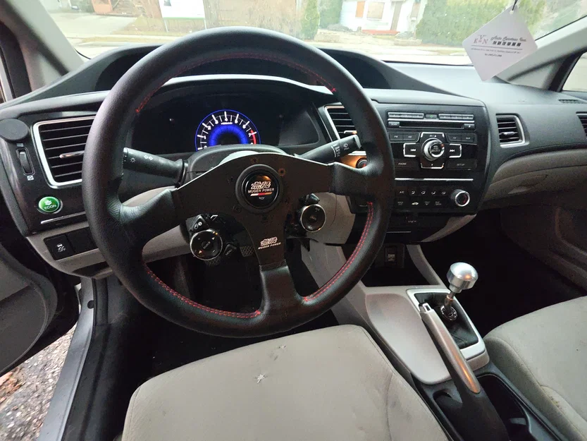 Tấm plate dời nút bấm cho vô lăng Honda Civic đời 9 (9th Gen) - Image 9