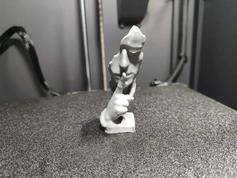 Tượng Nghệ Thuật Silence Statue Trang Trí Bàn Làm Việc - Image 1