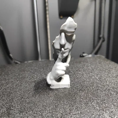 Tượng Nghệ Thuật Silence Statue Trang Trí Bàn Làm Việc