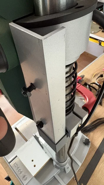 Giá đỡ thanh chặn góc cho máy khoan bàn Bosch PBD 40 - Image 2