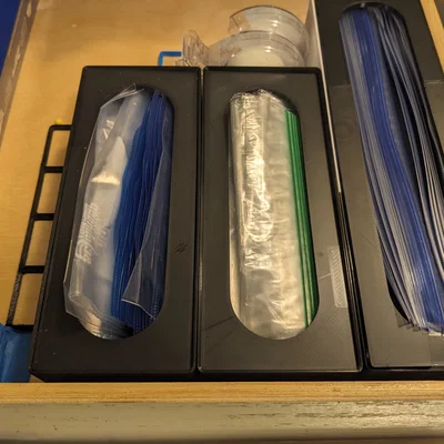 Hộp đựng túi Ziploc hệ Gridfinity