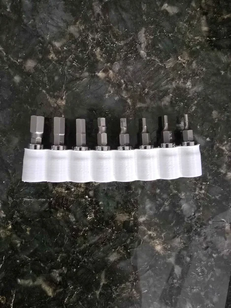 Khay giữ 8 đầu bit 1/4 inch nhỏ gọn (TPU) - Image 2