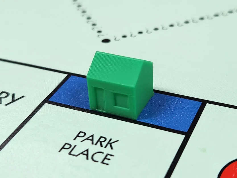 Bộ Nhà & Khách Sạn Monopoly – Tối Giản, Dễ In FDM, Không Cần Support - Image 3