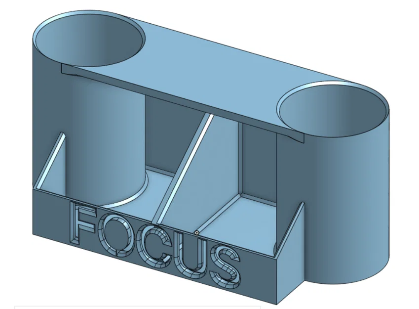 Mẫu in 3D Desk Organizer đa năng giúp góc làm việc gọn gàng - Image 1