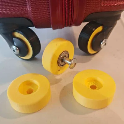 Bánh xe vali du lịch kèm lốp và vòng bi