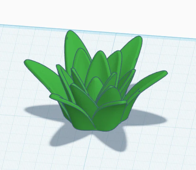 Mô hình trang trí bông hoa 3D xinh xắn - File in STL - Image 1