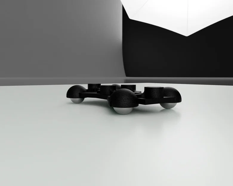 ModularBallCar – Xe mini từ tính với bi thép 10 mm | Đế tùy chỉnh + 3 vỏ xe thay thế - Image 2