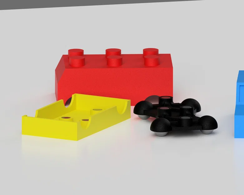 ModularBallCar – Xe mini từ tính với bi thép 10 mm | Đế tùy chỉnh + 3 vỏ xe thay thế - Image 6