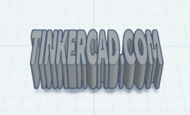 Mô hình bảng hiệu trang trí Tinkercad.com in 3D - Image 2