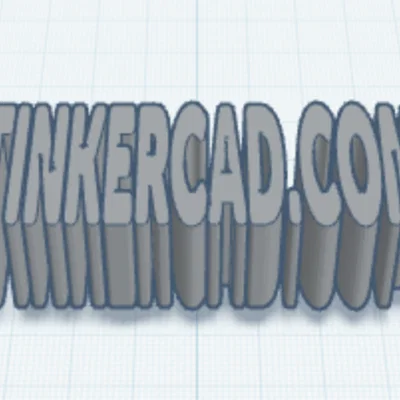 Mô hình bảng hiệu trang trí Tinkercad.com in 3D