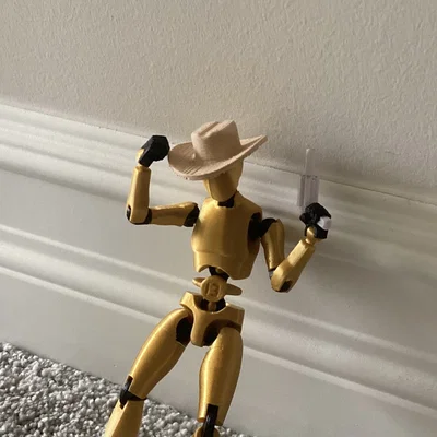 Mũ Cao Bồi In 3D Độc Đáo Cho Mô Hình Carbon 13