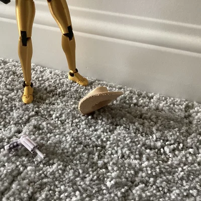 Mũ Cao Bồi In 3D Độc Đáo Cho Mô Hình Carbon 13