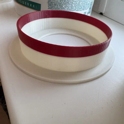 Nắp đậy ống thủy canh phi 110 - Phụ kiện in 3D cho giàn rau