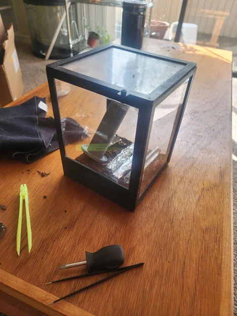 Khung Terrarium cho nhện nhảy (Parametric OpenSCAD) - Image 2