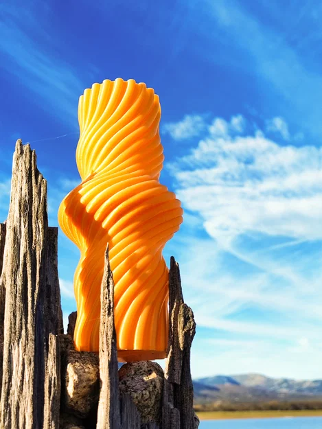 Bình hoa Nudo (Nudo Vase) - Thiết kế trang trí hiện đại - Image 1