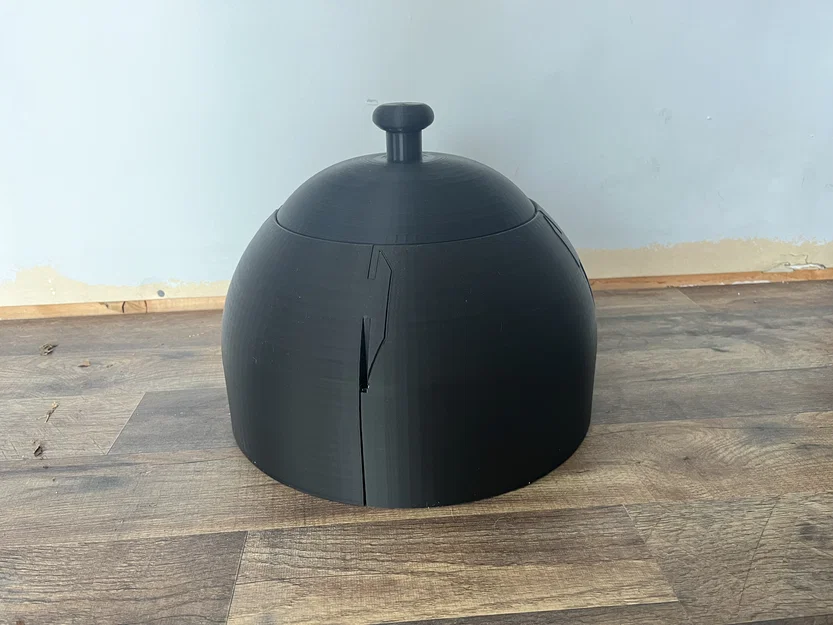 Nắp đậy cho thùng rác làm từ xô 5 gallon - Image 2