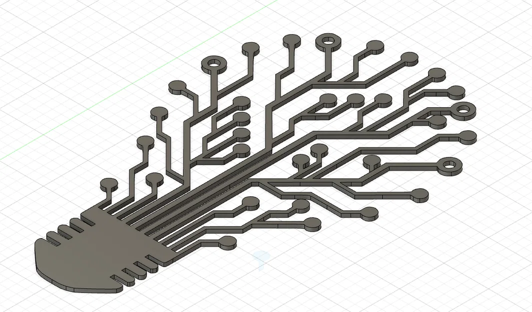 Tranh treo tường 3D hình bóng đèn mạch điện tử độc đáo - Image 3