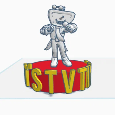 Mô hình 3D Mr Ant Tenna - Tượng trang trí bàn làm việc độc đáo