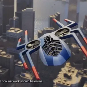 Mô hình Drone F.R.N.D từ Spiderman 2