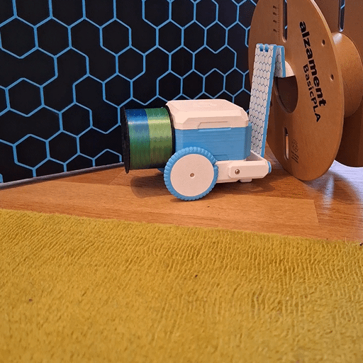 Otto the Spool Transporter - Robot vận chuyển cuộn nhựa cho Otto - Thumbnail 2