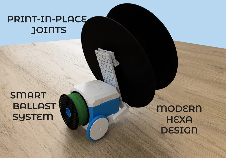 Otto the Spool Transporter - Robot vận chuyển cuộn nhựa cho Otto - Image 3