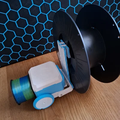 Otto the Spool Transporter - Robot vận chuyển cuộn nhựa cho Otto