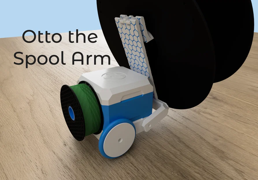 Otto the Spool Transporter - Robot vận chuyển cuộn nhựa cho Otto - Image 9