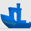 Mô hình thuyền Benchy với tên cá nhân hóa - Thử nghiệm in 3D hoàn hảo - Thumbnail 1