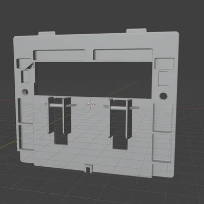 Nắp che cửa thăm khung két nước âm tường Cersanit