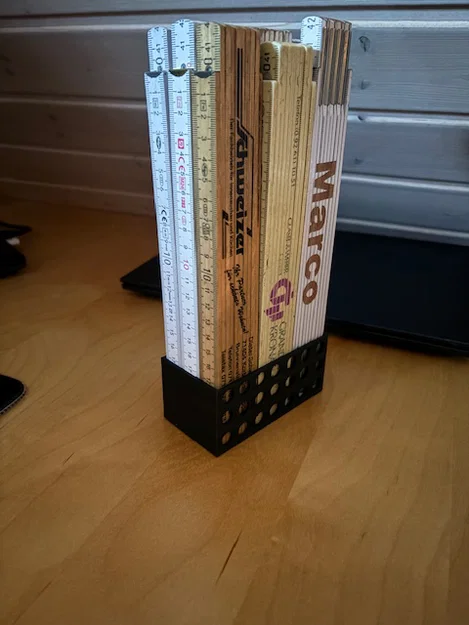 Khay Đựng Thước Gấp (Meterstabhalter) Gọn Gàng Cho Bàn Làm Việc - Image 1