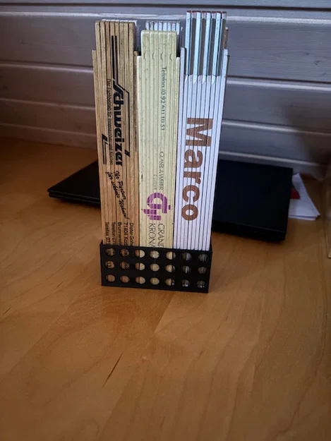 Khay Đựng Thước Gấp (Meterstabhalter) Gọn Gàng Cho Bàn Làm Việc - Image 2