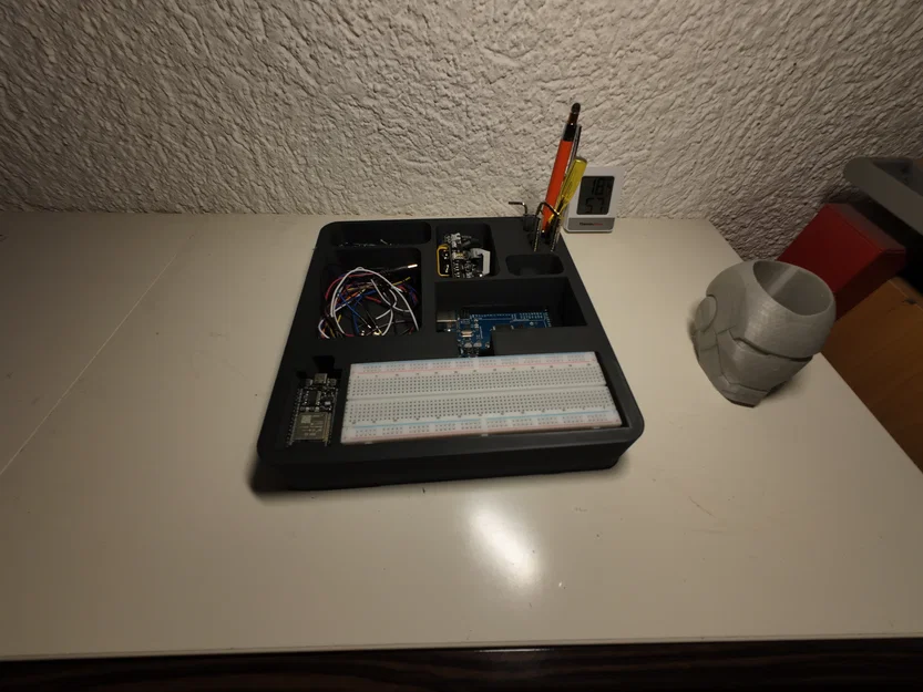 Khay Đựng Đồ Để Bàn (Dành Cho Arduino, ESP32, Linh Kiện Điện Tử) - Image 5