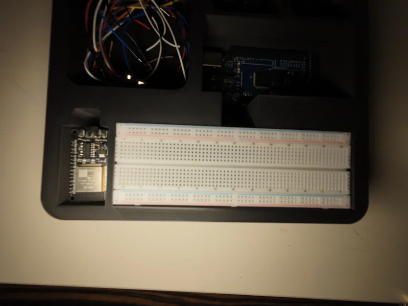 Khay Đựng Đồ Để Bàn (Dành Cho Arduino, ESP32, Linh Kiện Điện Tử) - Image 10