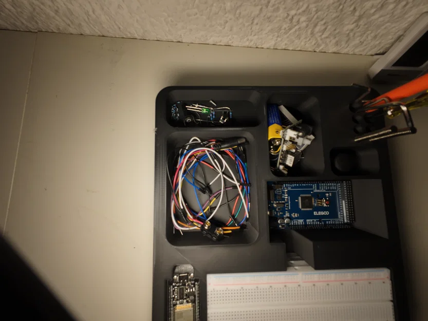 Khay Đựng Đồ Để Bàn (Dành Cho Arduino, ESP32, Linh Kiện Điện Tử) - Image 11