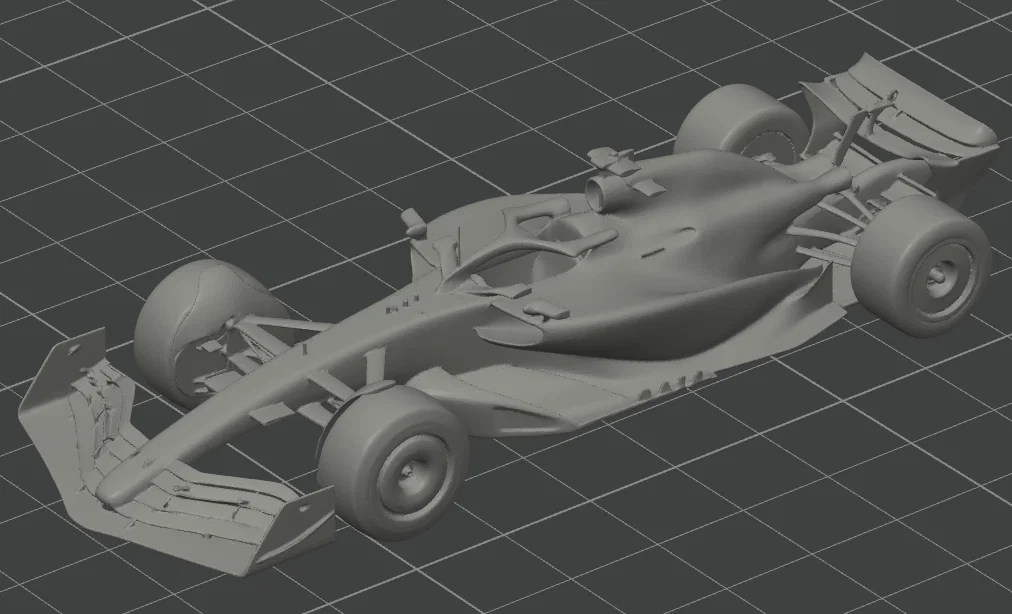 Mô hình xe đua McLaren F1 in 3D chi tiết cho người đam mê tốc độ - Image 1