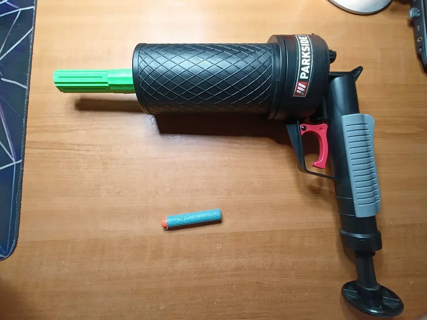 Đầu chuyển đổi thông cống thành súng bắn đạn Nerf - Image 1